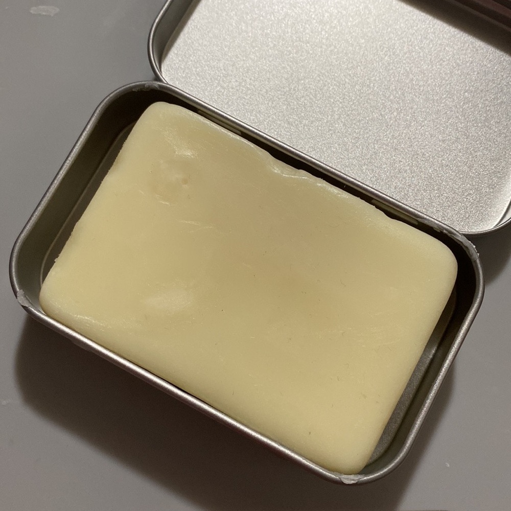 Hand crafted small batch lemon zest lotion balm bar non greasy moisturizer - Picture 3 of 3